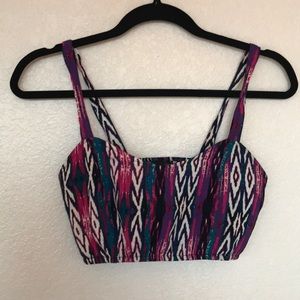 Multicolored Crop Top
